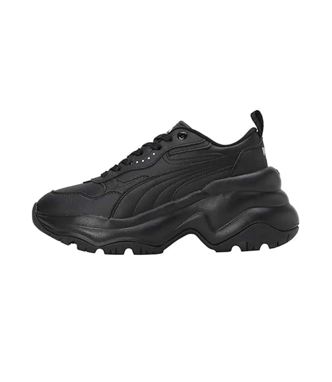 Womens/ladies Cilia Trainers Black Puma-2