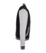Blouson D'université Basic Homme Noir Gris Chiné Build Your Brand-3