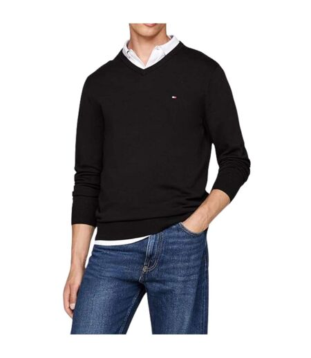 Sweat Motif/style Logo Brodé Homme Noir Tommy Hilfiger