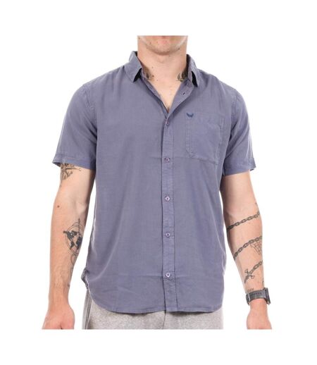 Chemise manches courtes bleu homme kaporal baya