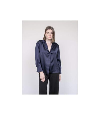 Blouse effet satin OMALIA - Dona X Lisa