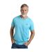 Mens fished branded t-shirt sky blue Weird Fish-3