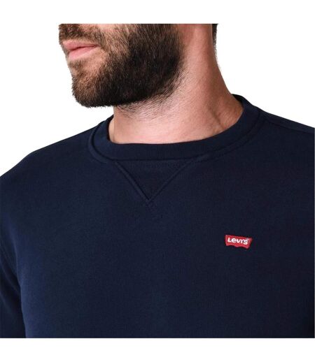 Mens Original Crew Neck Sweatshirt Dress Blue Levis