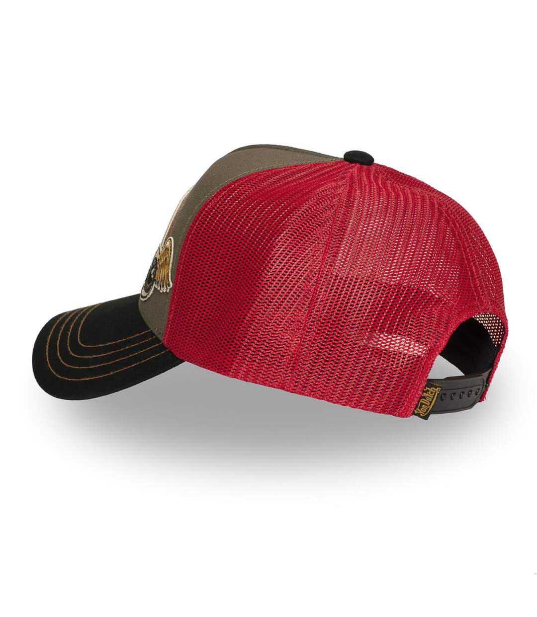 Casquette trucker avec filet adulte print devant Patches Vondutch-5