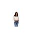 Pull Rica Femme Beige Pâle Chiné Only-1