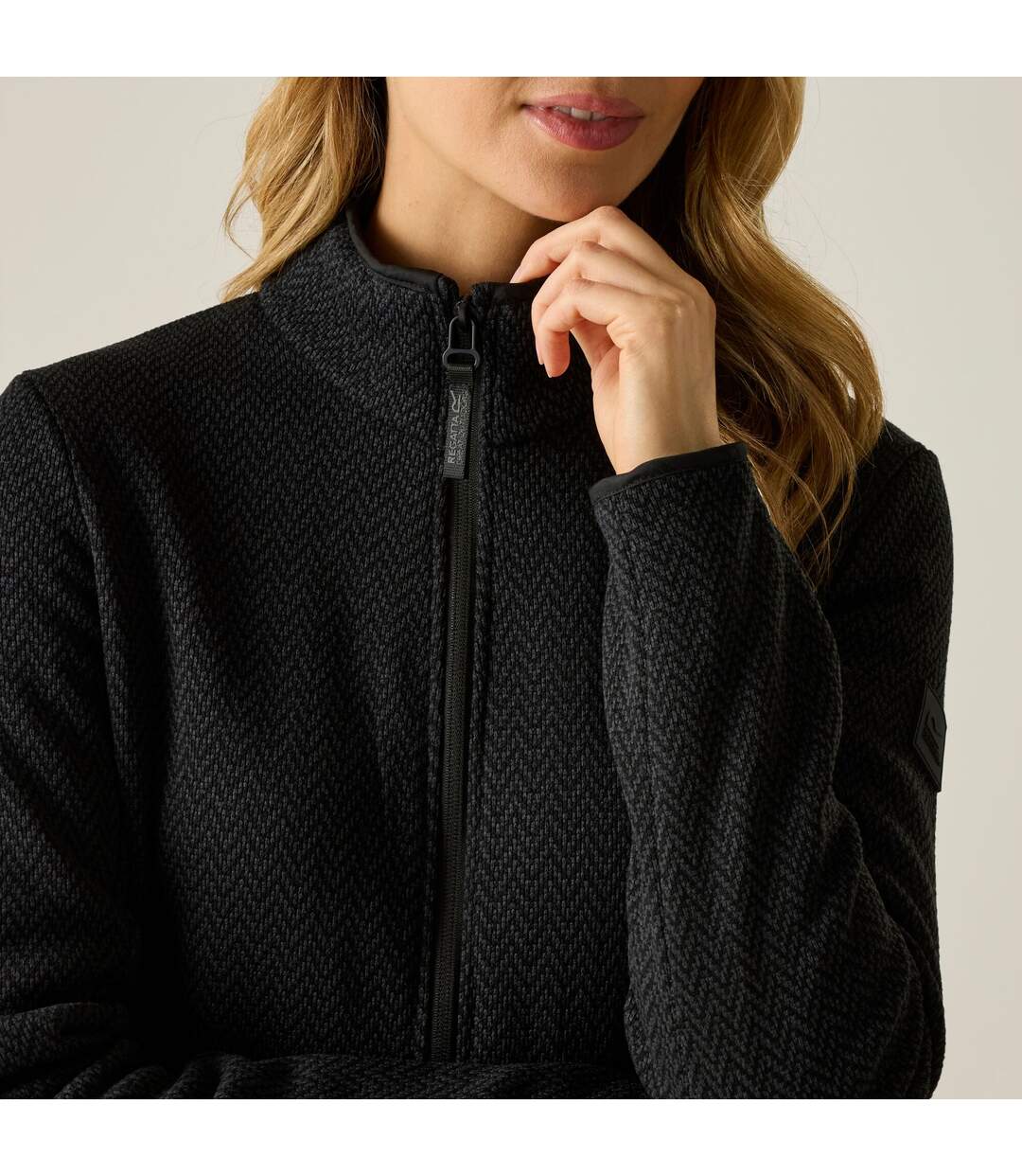 Veste Polaire Elzie Femme Noir Anthracite Regatta-4