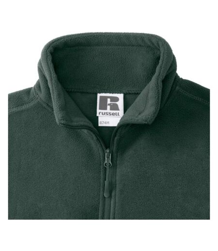Polaire À Fermeture Zippée Homme Vert Bouteille Russell