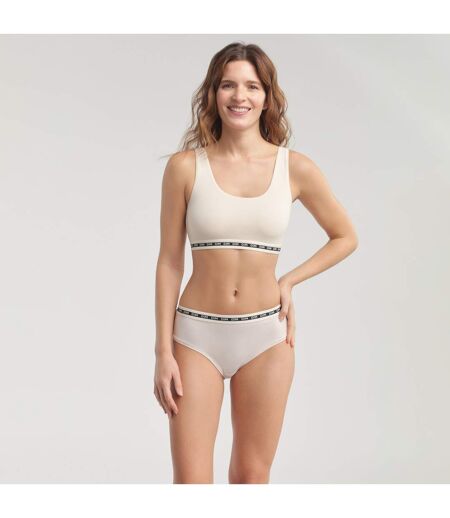 Shorty coton modal à ceinture contrastée Icons Seamless