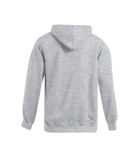Sweat À Capuche Homme Gris Chiné Promodoro