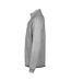 Mens Full Zip Athletic Cardigan Heather Grey Tee Jays-3
