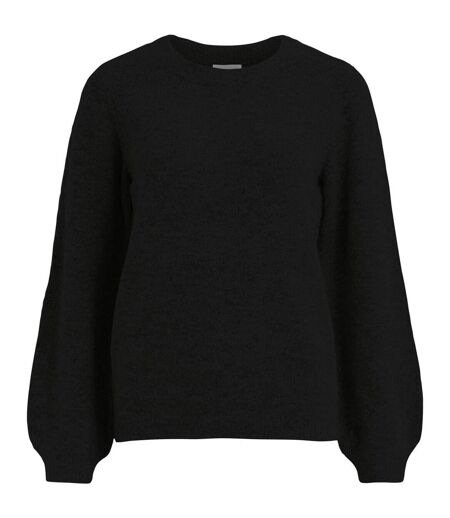 Pull Manches Longues Femme Noir Object