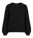 Pull Manches Longues Femme Noir Object-2