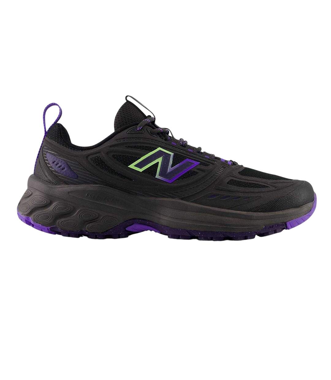 Mens 410 Trail Mesh Running Trainers Black Electric New Balance-1