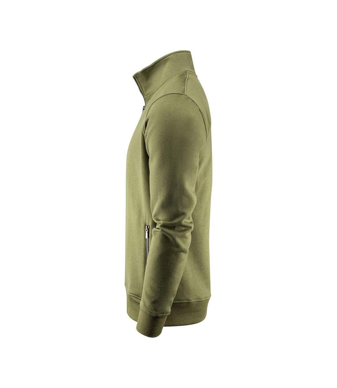 Mens Melville Jacket Moss Green James Harvest-3