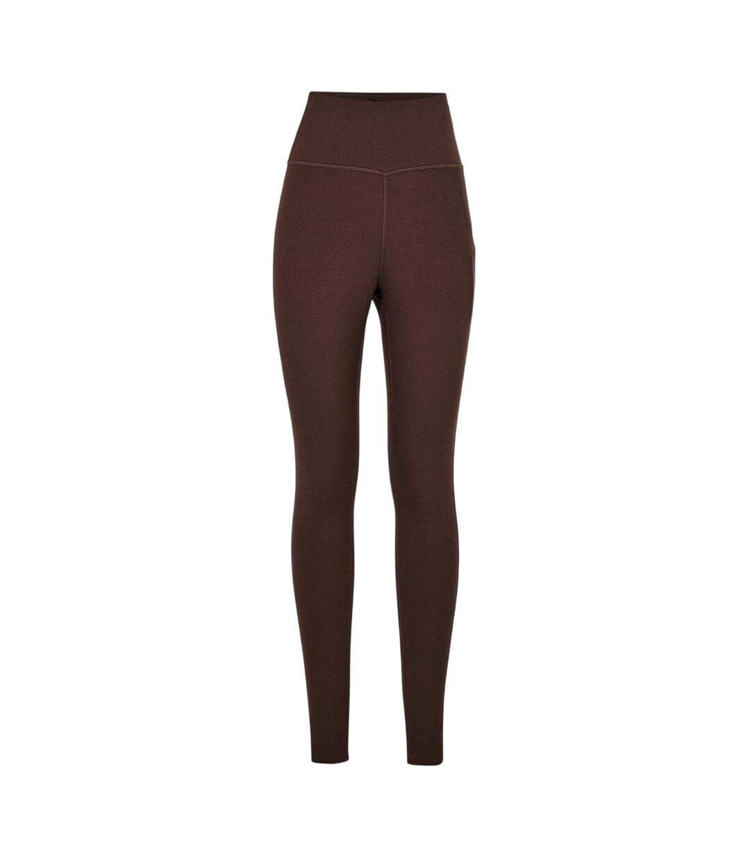 Womens/ladies Train Tight Leggings Espresso Brown Puma-2