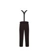 Pantalon ski avec bretelles intégrées - homme noir - DPW001