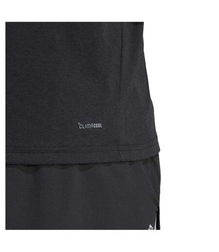 T-shirt Motif/style Logo Camouflage Homme Noir Adidas
