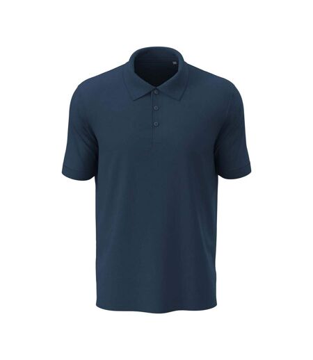Stars Mens Harper Cotton Polo Navy Stedman