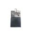 Nappe Imprimé Jacquard Ophélie 140x250cm Anthracite-3