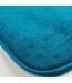 Tapis Uni en Flanelle Flanou 50x80cm Bleu-2