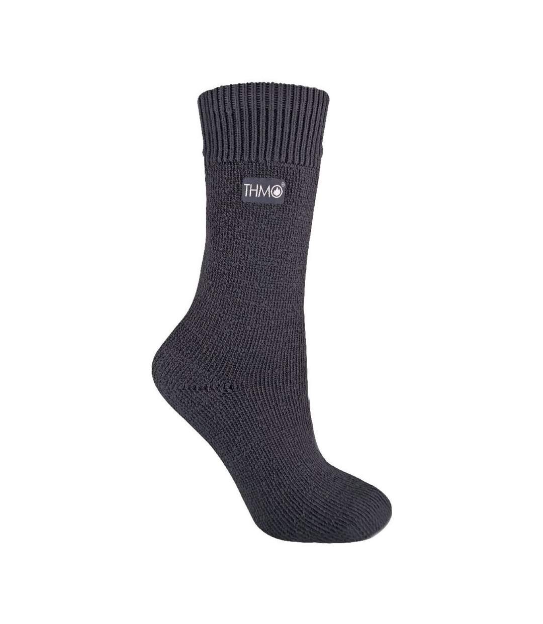 THMO Chaussettes Femme Thermiques Doublé Polaire-1