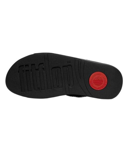 Claquettes Coupe Confortable Femme Noir Fit Flop