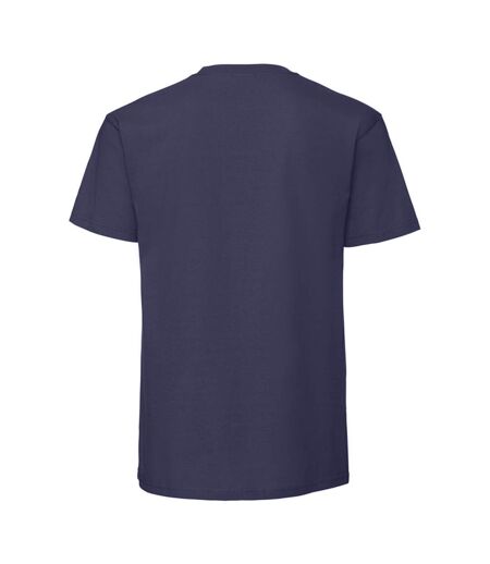 T-shirt Iconic Premium Homme Bleu Marine Fruit Of The Loom