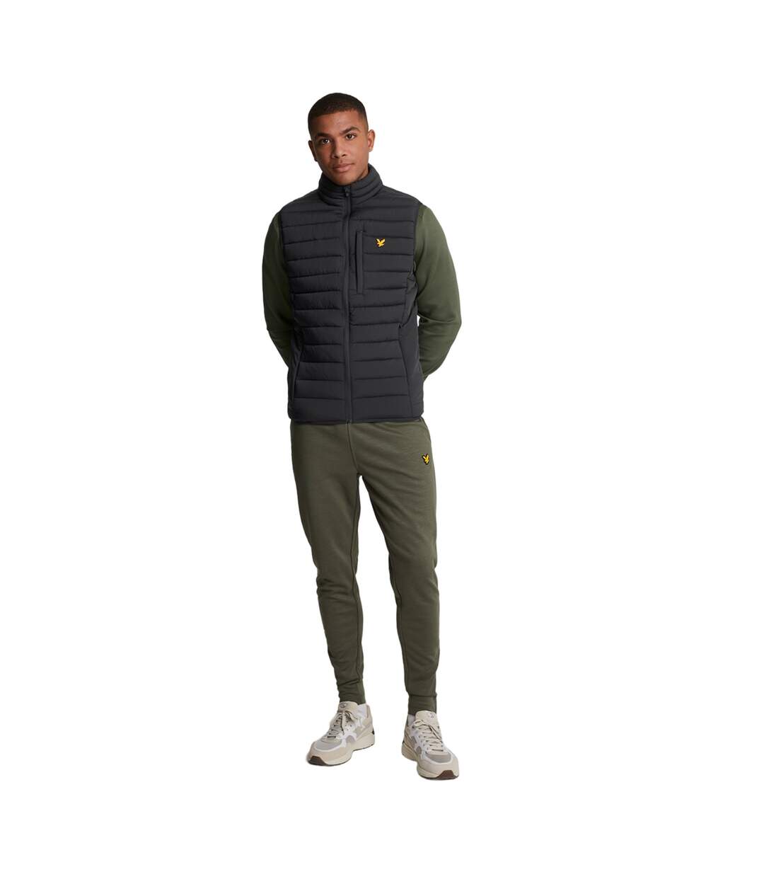 Doudoune sans manches homme noir vif Lyle & Scott Lyle & Scott