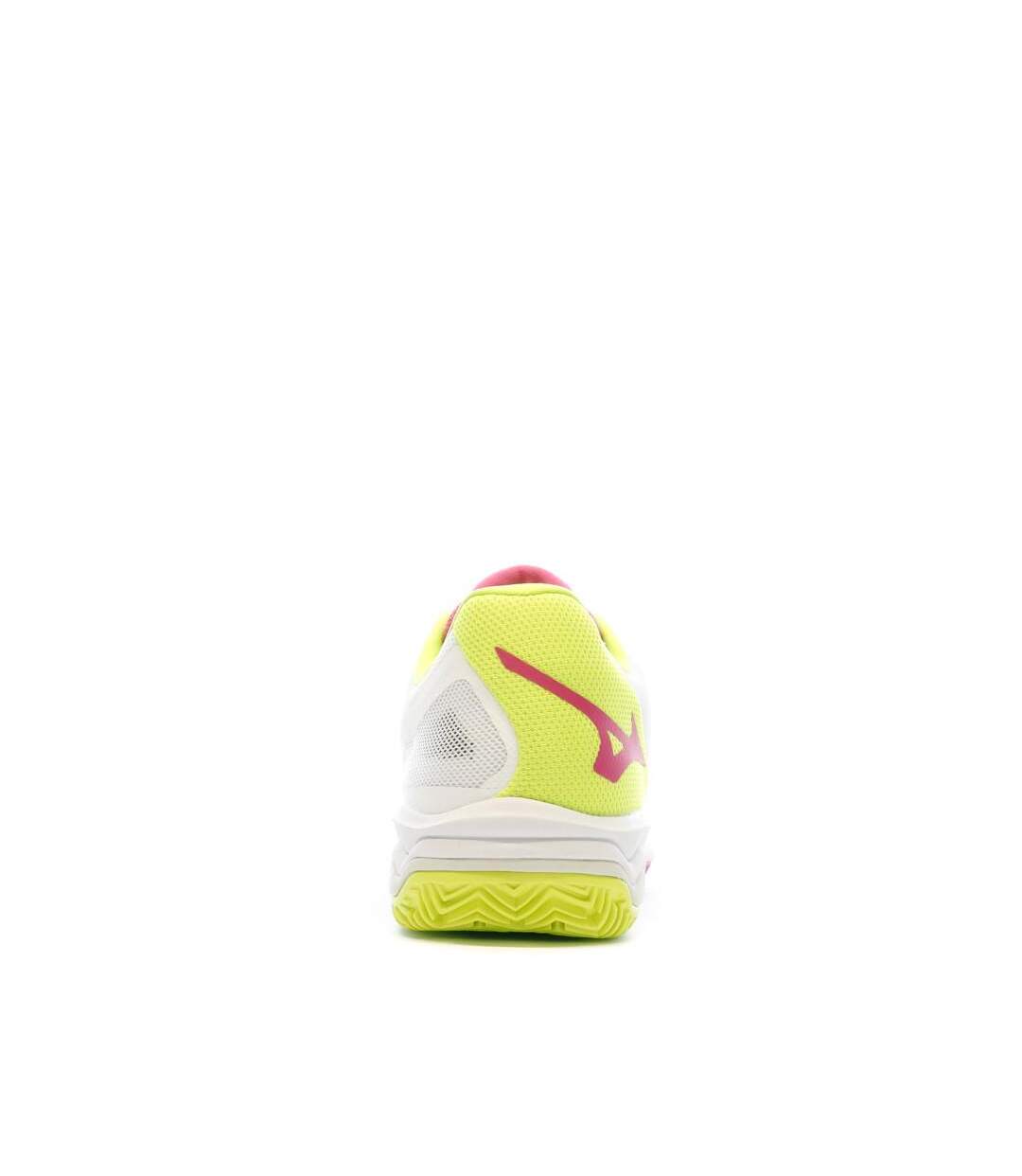 Chaussures de padel blanche femme mizunowave exceed light-3