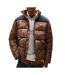 Doudoune marron homme tommy hilfiger vail puffer-1
