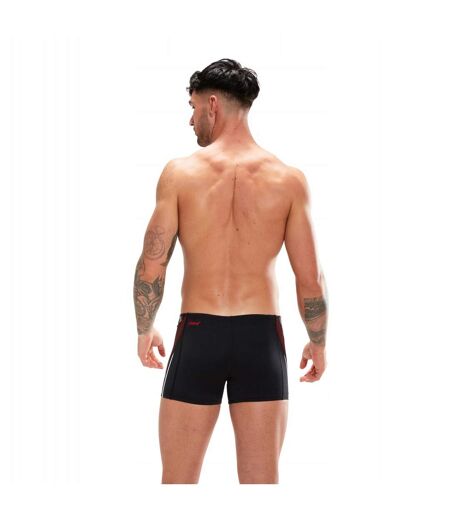 Short De Bain Tech Pnl Asht Homme Noir Rouge Blanc Speedo