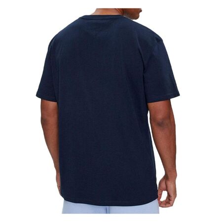 T-shirt Marine Foncé Homme Tommy Hilfiger Linear - 3XL