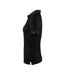 Womens/ladies Brookings Polo Shirt Black Harvest-3