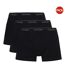 Pack Of 3  Mens Low Rise Boxer Shorts  Black Calvin Klein-1