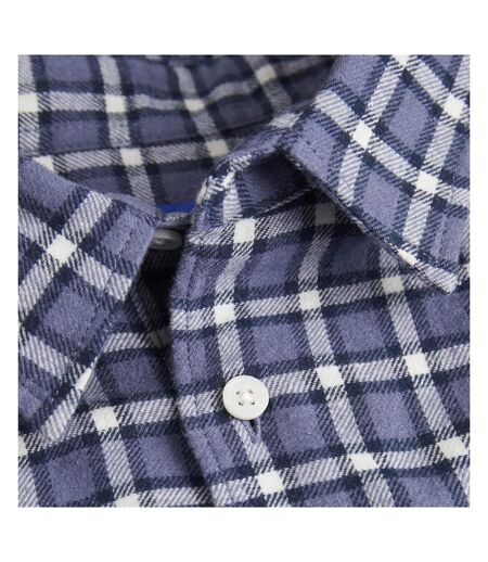 Chemise bleu à carreaux homme jack & jones 12260776 - l