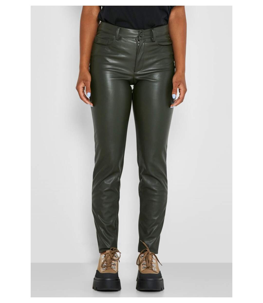 Pantalon simili cuir-1