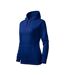 Sweat À Capuche Cape Free Femme Bleu Malfini-3