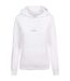 Sweat À Capuche Don't Give A Femme Blanc Miss Tee-2