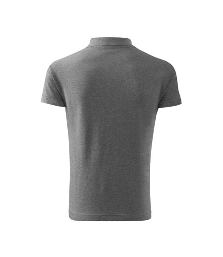Polo Homme Gris Argenté Adler