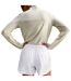 Womens/ladies Tempo Dri-fit Mid Rise Running Shorts White Nike-3