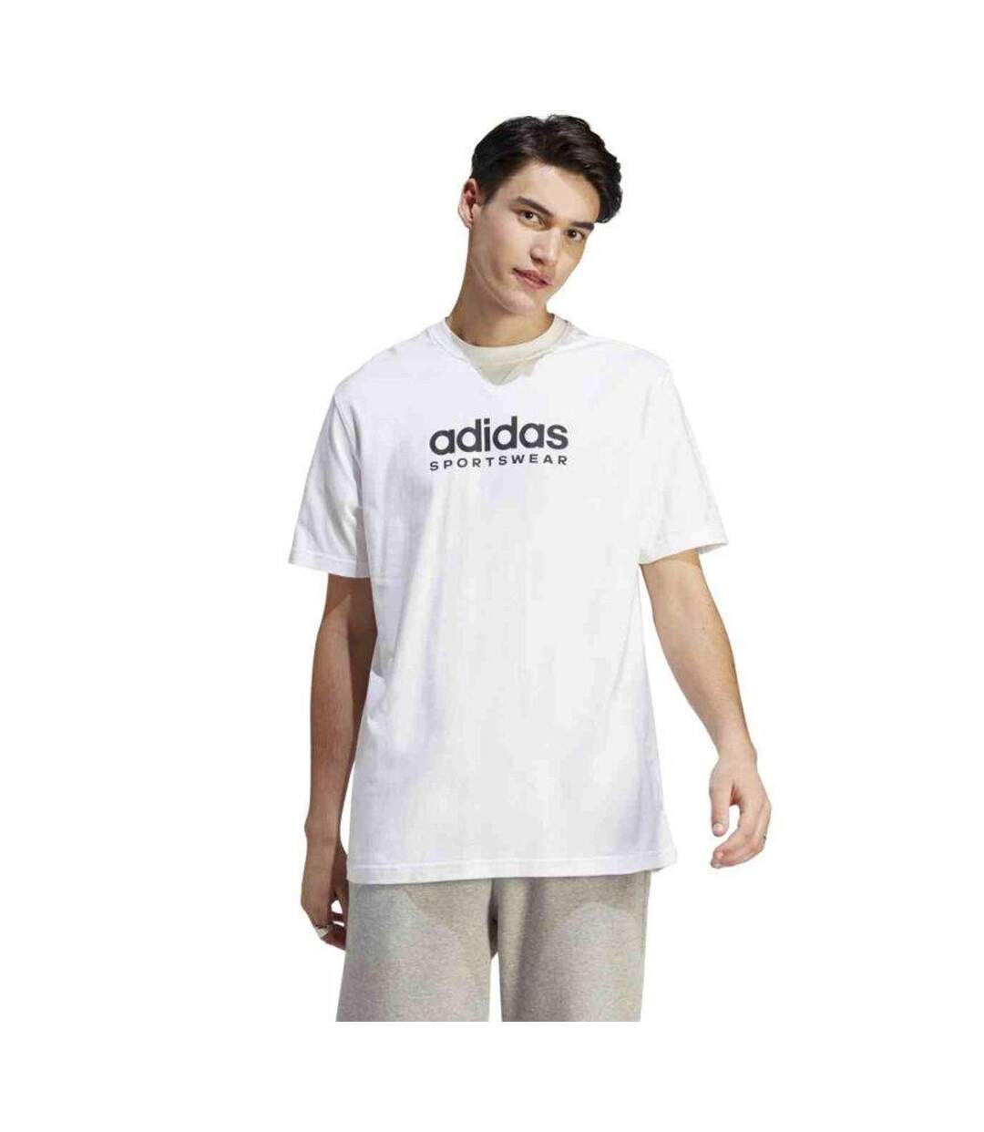 T-shirt Style Graphique All Szn Homme Blanc Adidas-1