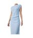 Principles Womens/Ladies Jersey Ruched Side Midi Dress (Aqua) - UTDH5968