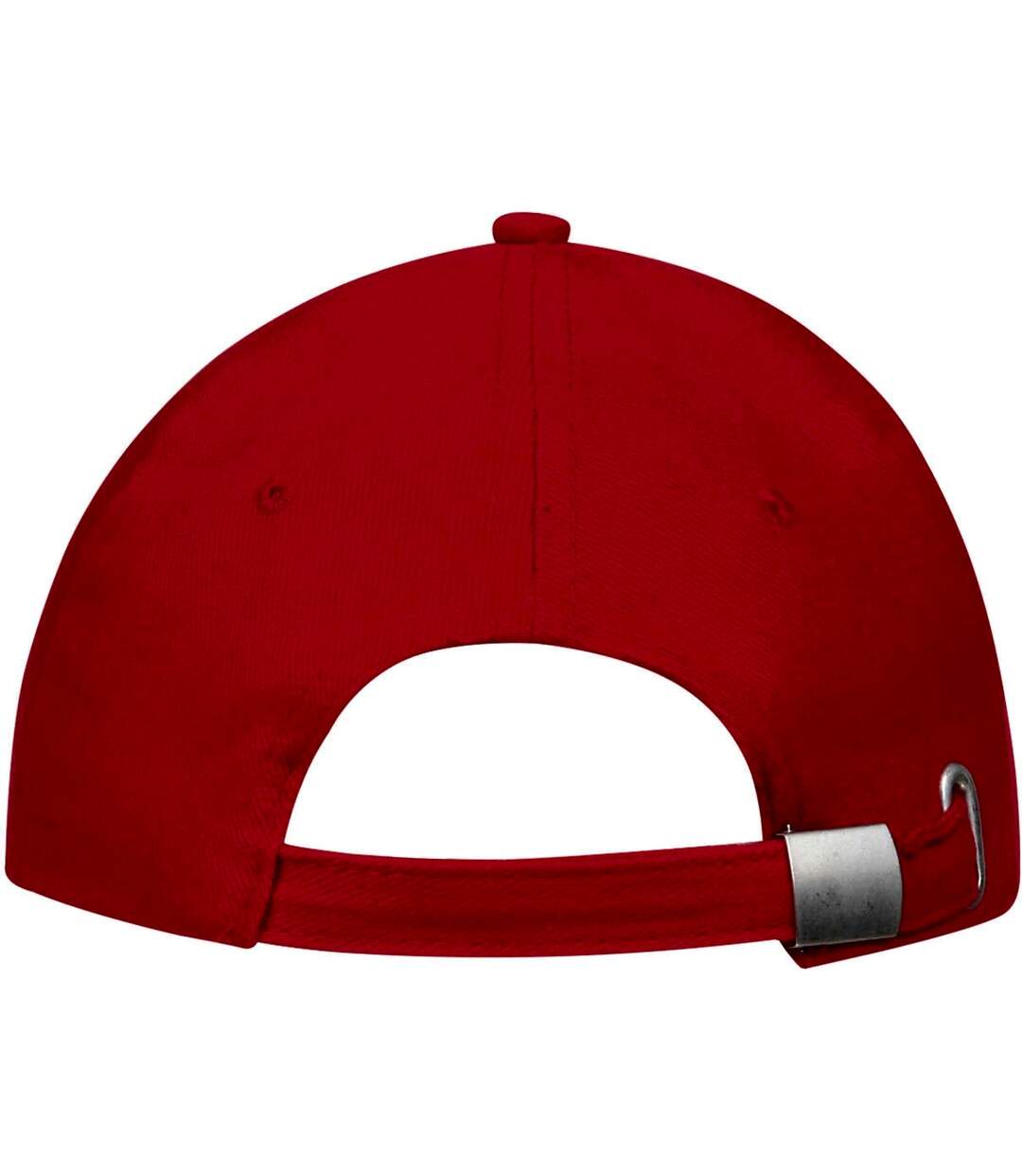 Casquette de baseball buffalo unisexe rouge/blanc SOLS-2