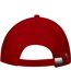 Casquette de baseball buffalo unisexe rouge/blanc SOLS