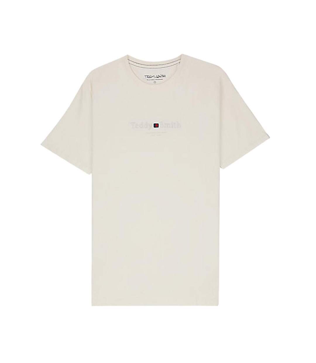 T-shirt blanc homme teddy smith 11017024d - 3xl-1