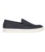 Mens Anthony Canvas Flat Loafers Navy Threadbare-1