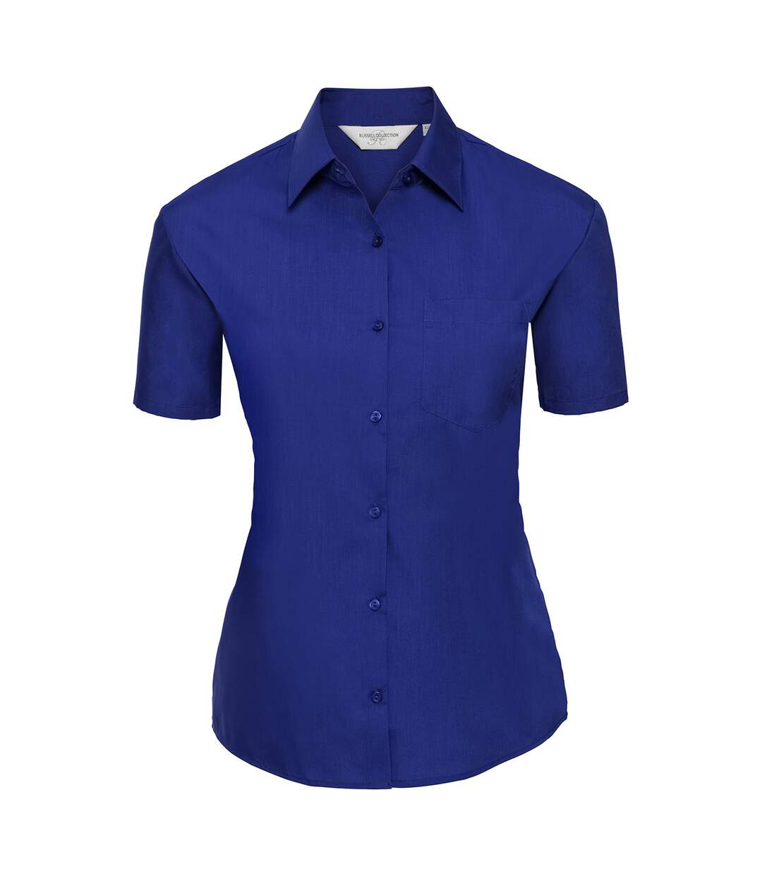 Chemisier Femme Bleu Roi Vif Russell Collection-1