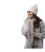 Ladies Luxury Fleece Winter Scarf Thermal Scarf for Cold Weather-3