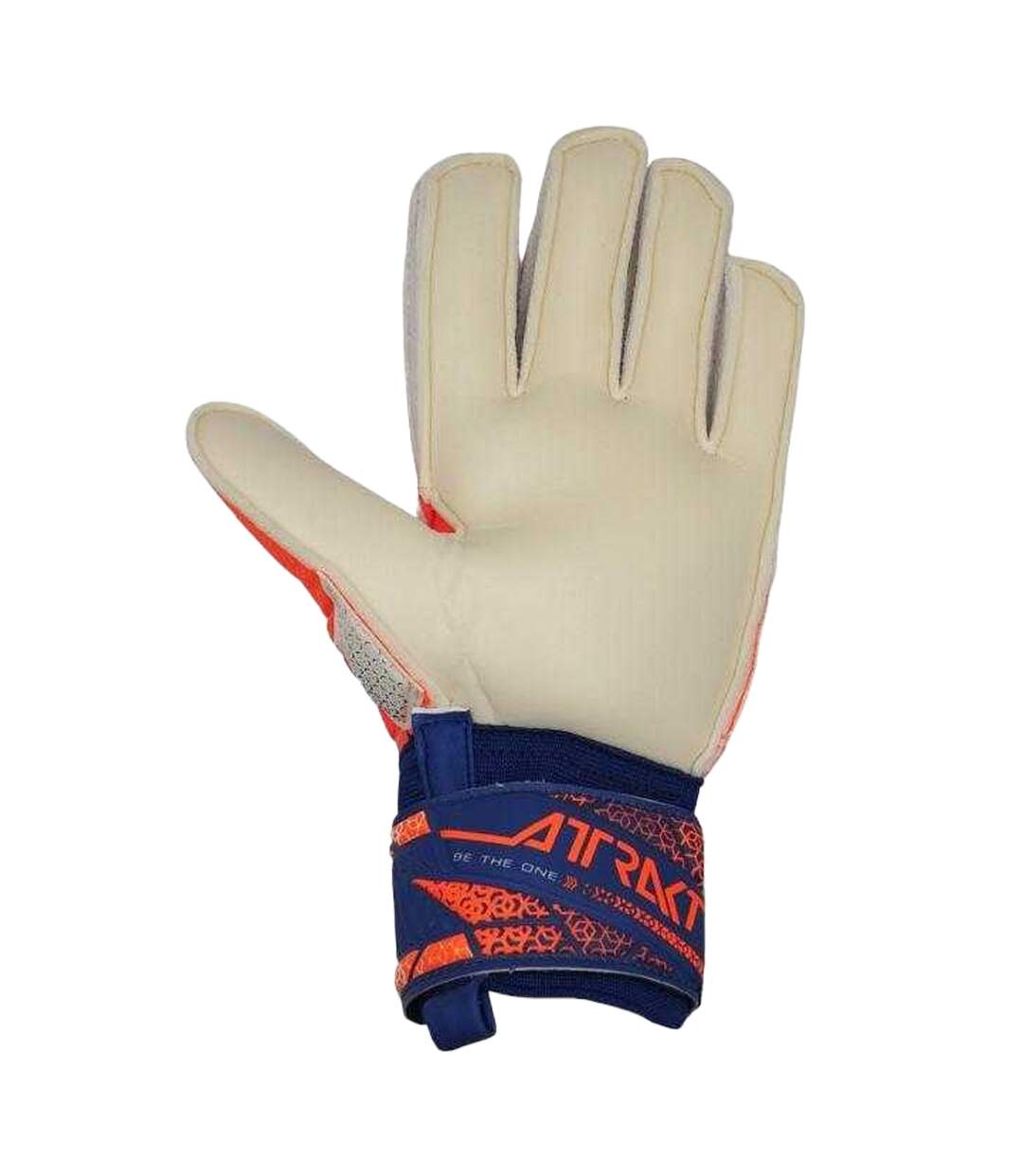 Gants De Gardien De But Attrakt Solid Homme Blanc Orange Reusch-2