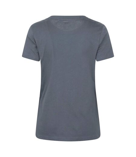 T-shirt Motif/style Imprimé Sur Poitrine Keswick Femme Bleu Foncé Mountain Warehouse